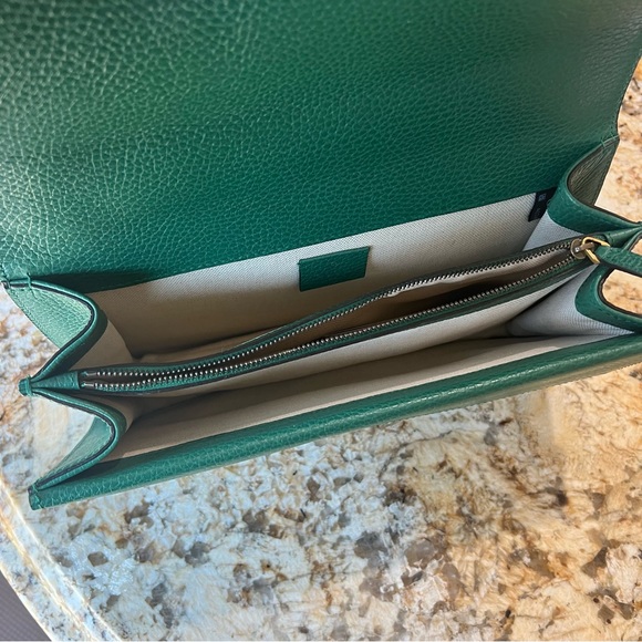 Gucci Dionysus Emerald Green Leather Shoulder Bag - Picture 4 of 9